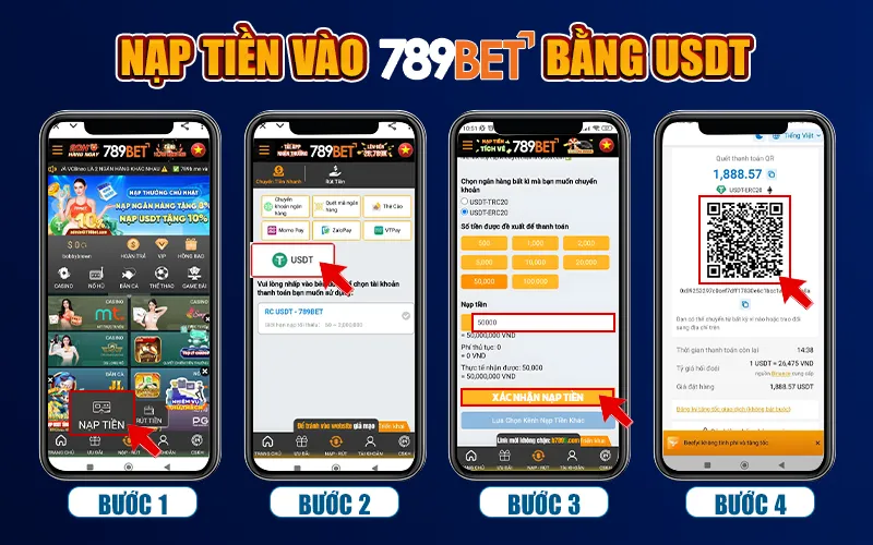 Gửi tiền và hệ thống qua USDT cực kỳ bảo mật hiện nay